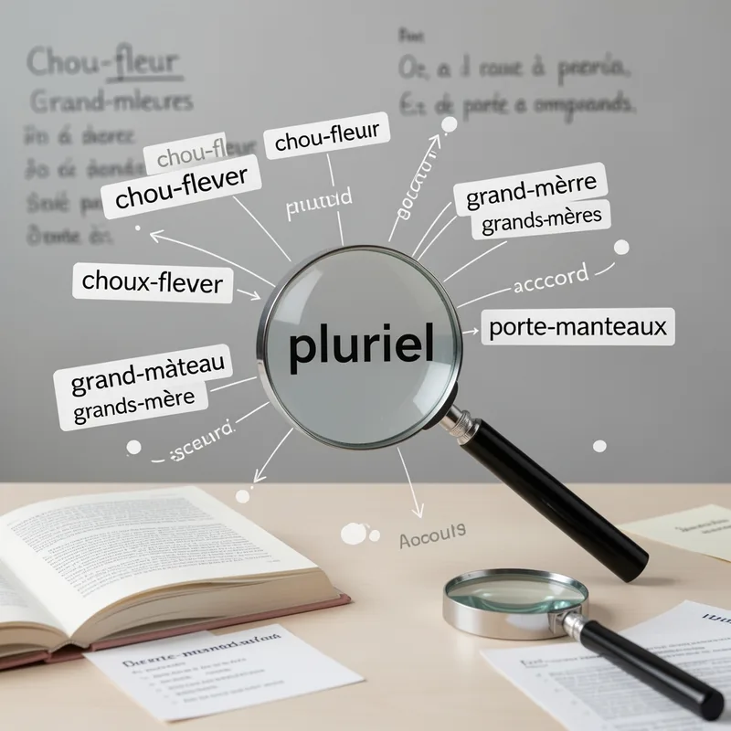 Le pluriel des mots composés : règles et exceptions à connaître